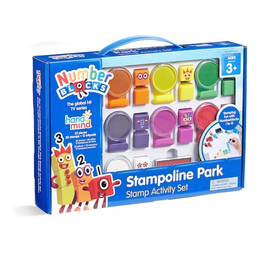 hand2mind® Numberblocks Stampoline Park Stamp Activity Set